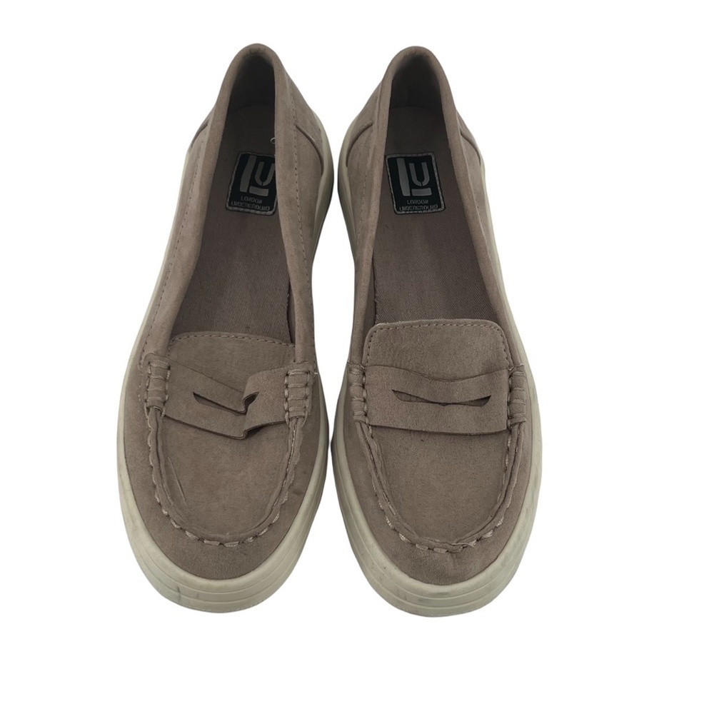 Women's Taupe Loafers
